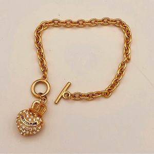 Juicy Couture Crown Heart Bracelet
